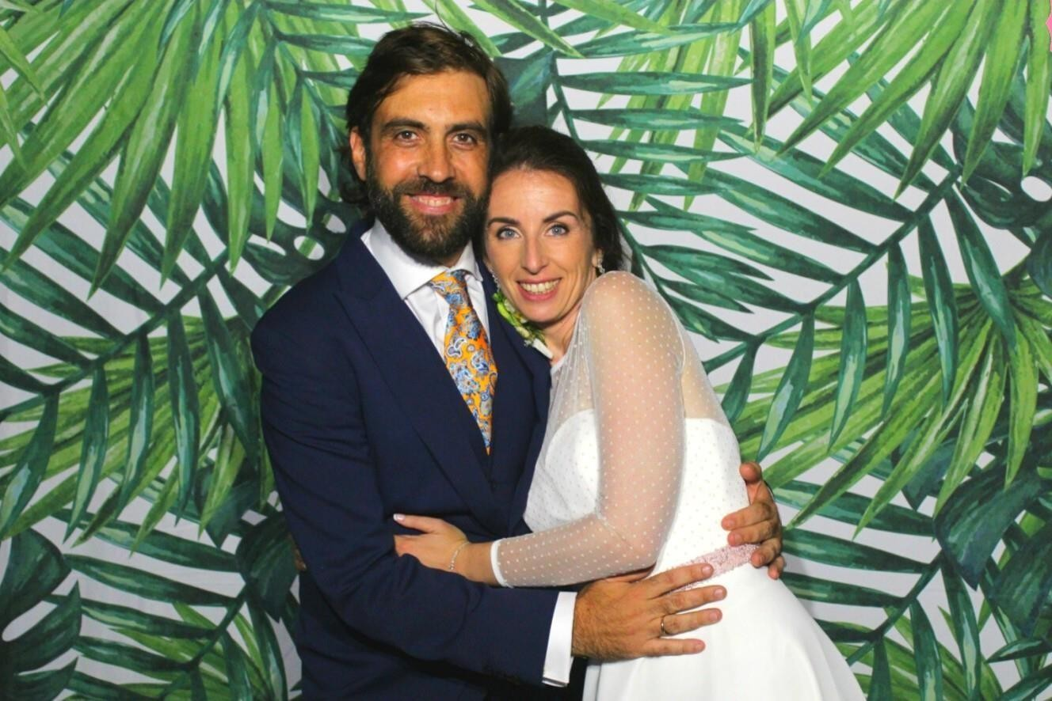 Alquier Fotomatón para Bodas Paradise Events Fondo Tropical