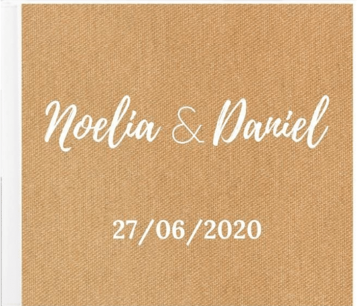 Alquiler Fotomatón para Bodas Album de Fotos Cloth Paradise Events