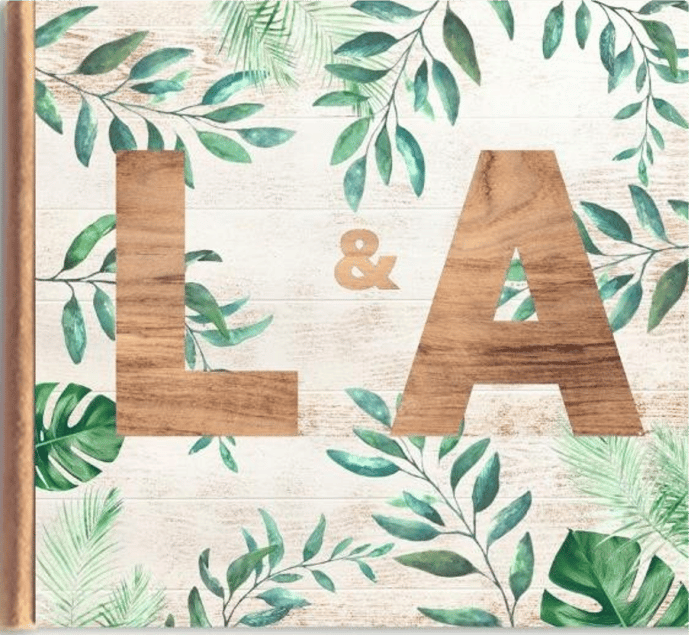 Alquiler Fotomatón para Bodas Album de Fotos Jungle Paradise Events