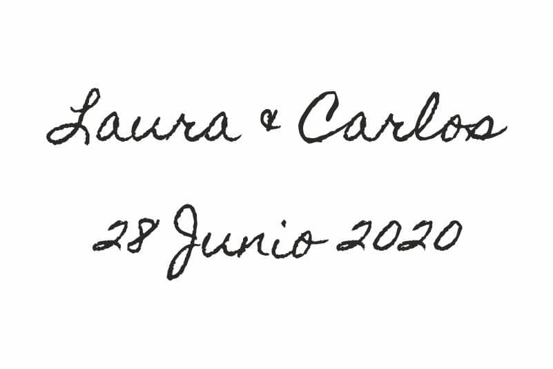 Tipografía Eucalipto Alquiler Fotomatón para Bodas Paradise Events