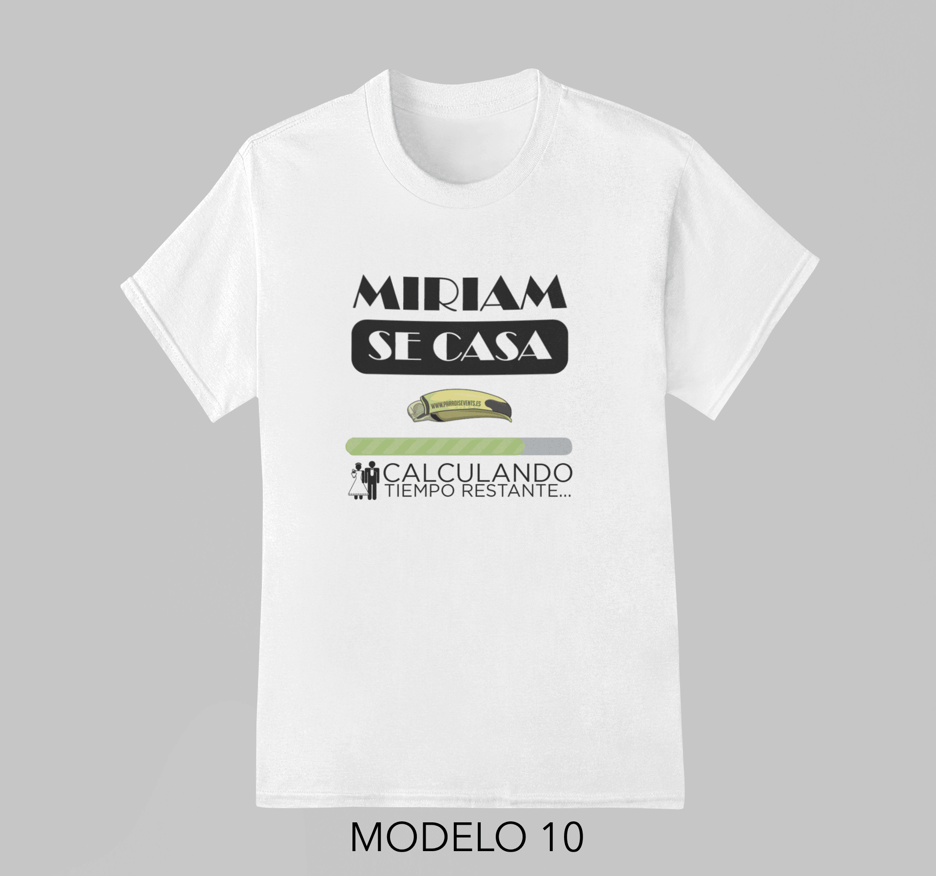 Camiseta Despedida Modelo 10