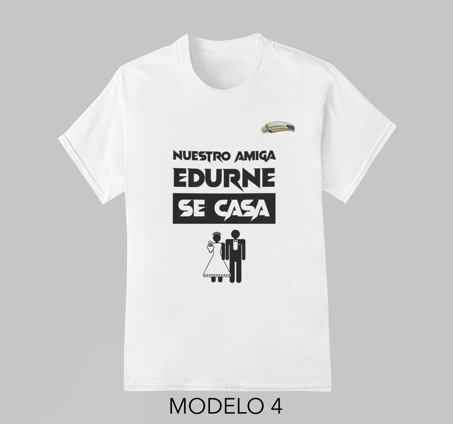 Camiseta Despedida Modelo 4