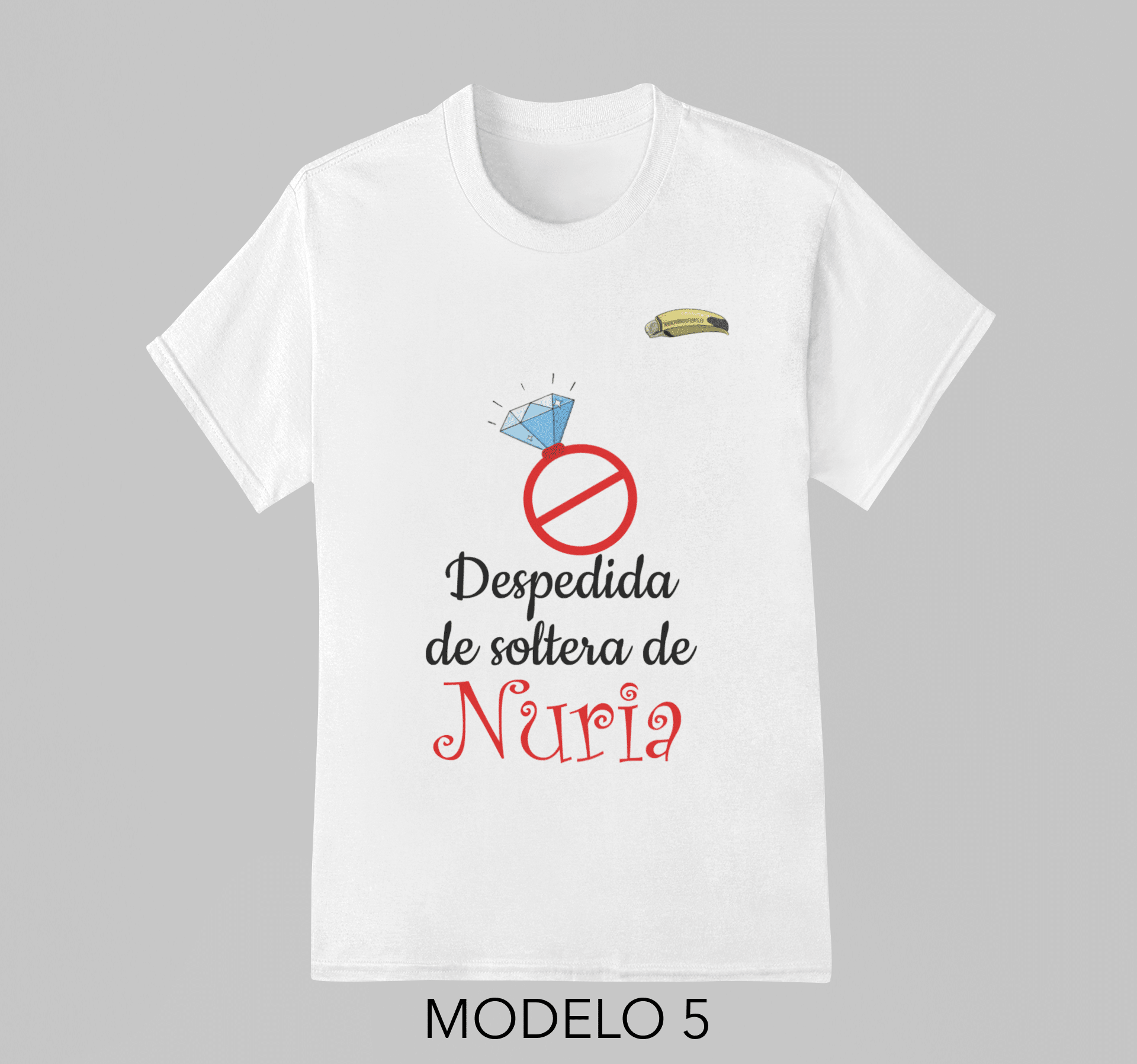 Camiseta Despedida Modelo 5