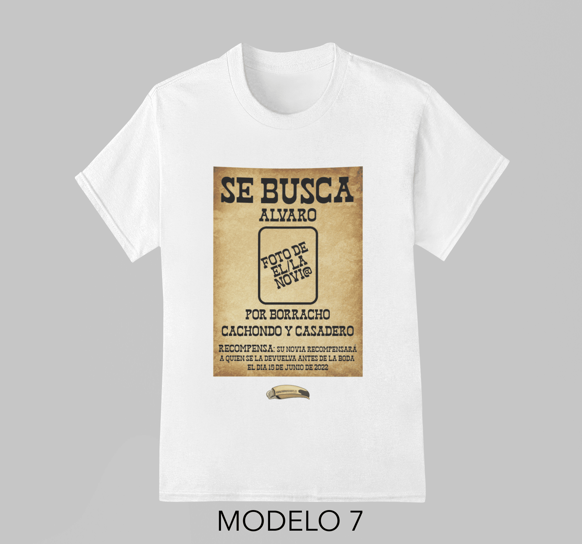 Camiseta Despedida Modelo 7