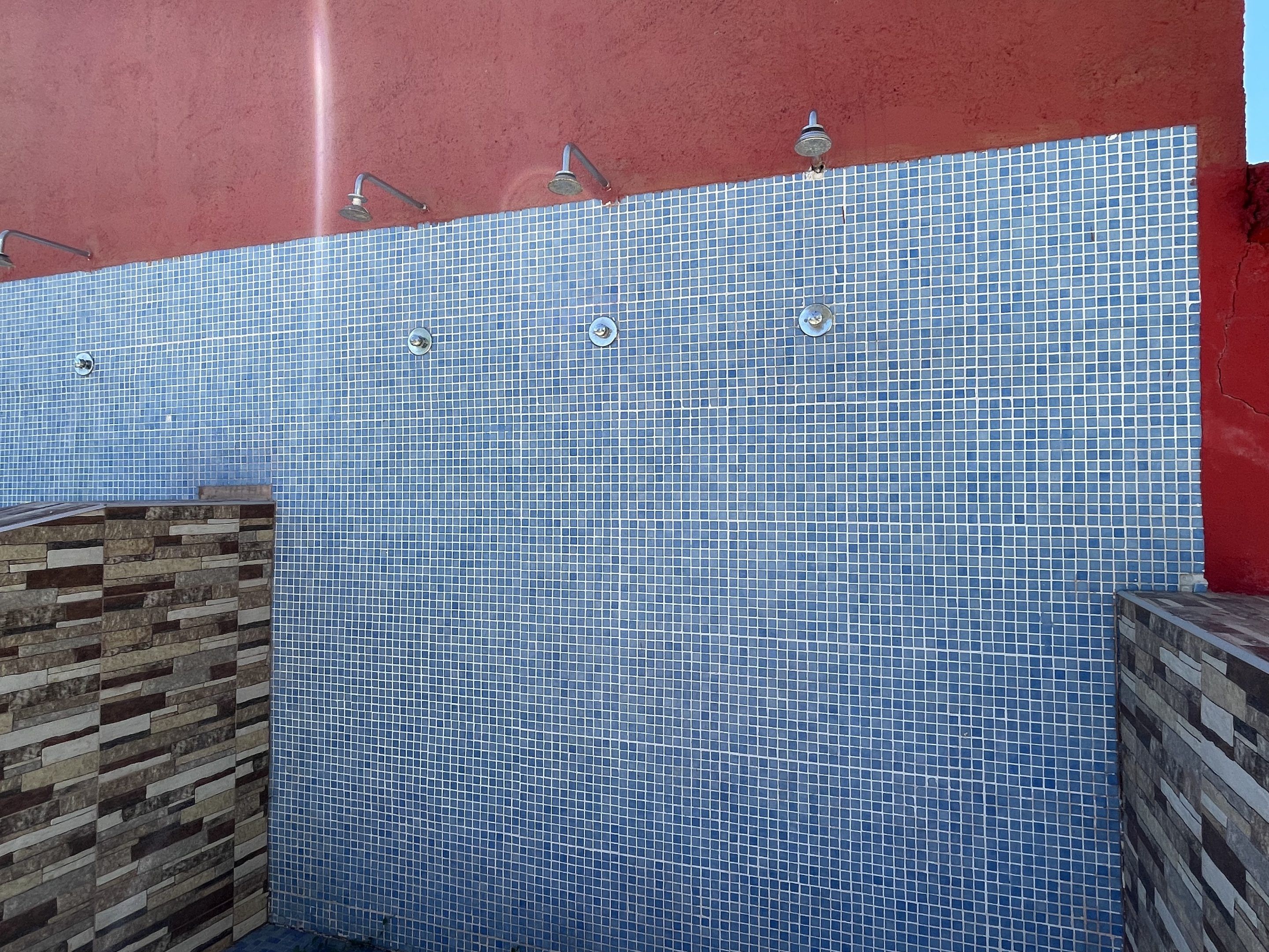 Duchas exteriores Finca Navalcarnero Madrid