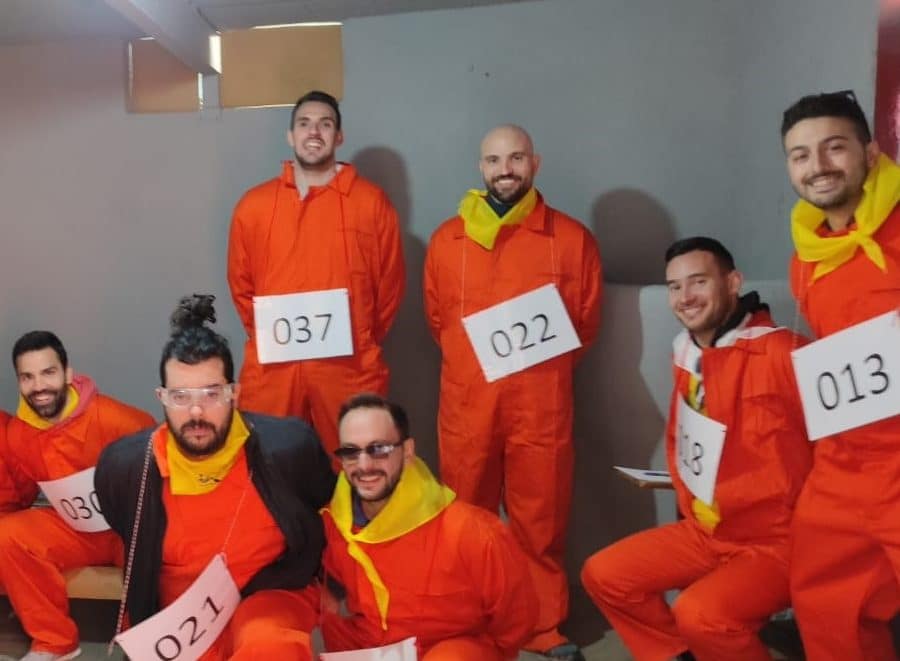 Escape Room fugitivos finca navalcarnero madrid despedida de soltero y soltera Paradise events