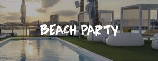 Beach Party Pool Party Club Marmarela Alicante Despedida de Soltero y Soltera Paradise Events