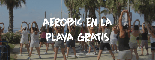 Disenos Aerobic en la playa Gandia