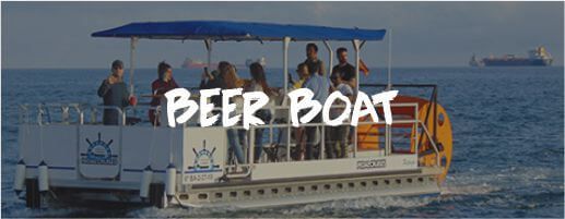 Beer Boat barco birra cerveza Barcelona Despedida de Soltera y Soltero Paradise Events