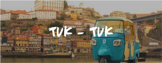 Alquiler Tuk Tuk Oporto Despedida de Soltera y Soltero Paradise Events