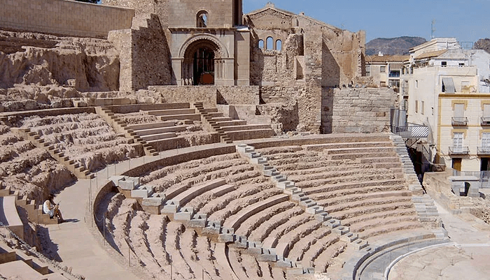 teatro romano Cartagena despedida de soltero