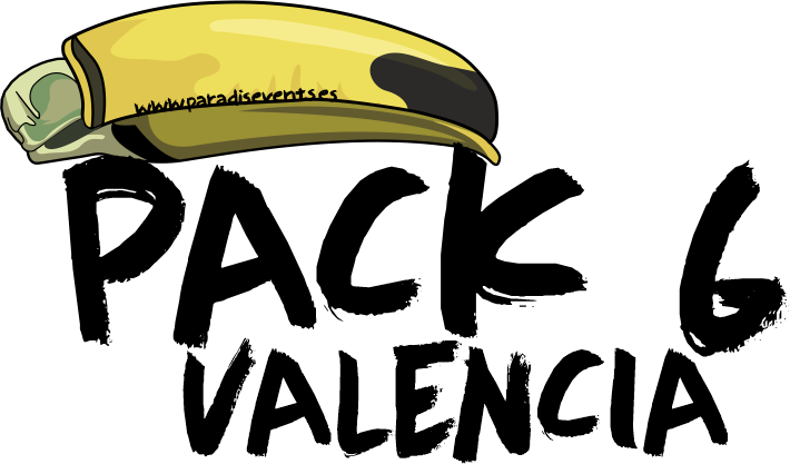 Sticker Pack 6 Valencia Despedida de Soltera y Soltero Paradise Events