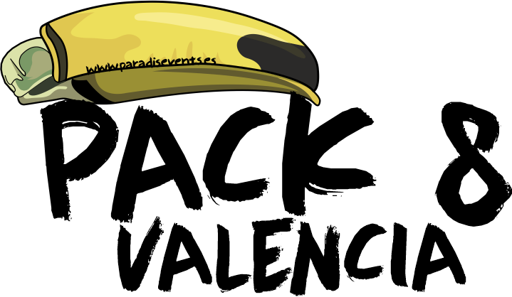 Sticker Pack 8 Valencia Despedida de Soltera y Soltero Paradise Events