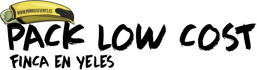 Sticker Pack Low Cost Finca Yeles Illescas Toledo Madrid Despedida de Soltera y Soltero Paradise Events