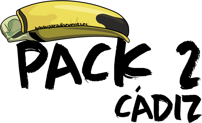 Sticker Pack 2 Cádiz Despedida de Soltera y Soltero Paradise Events