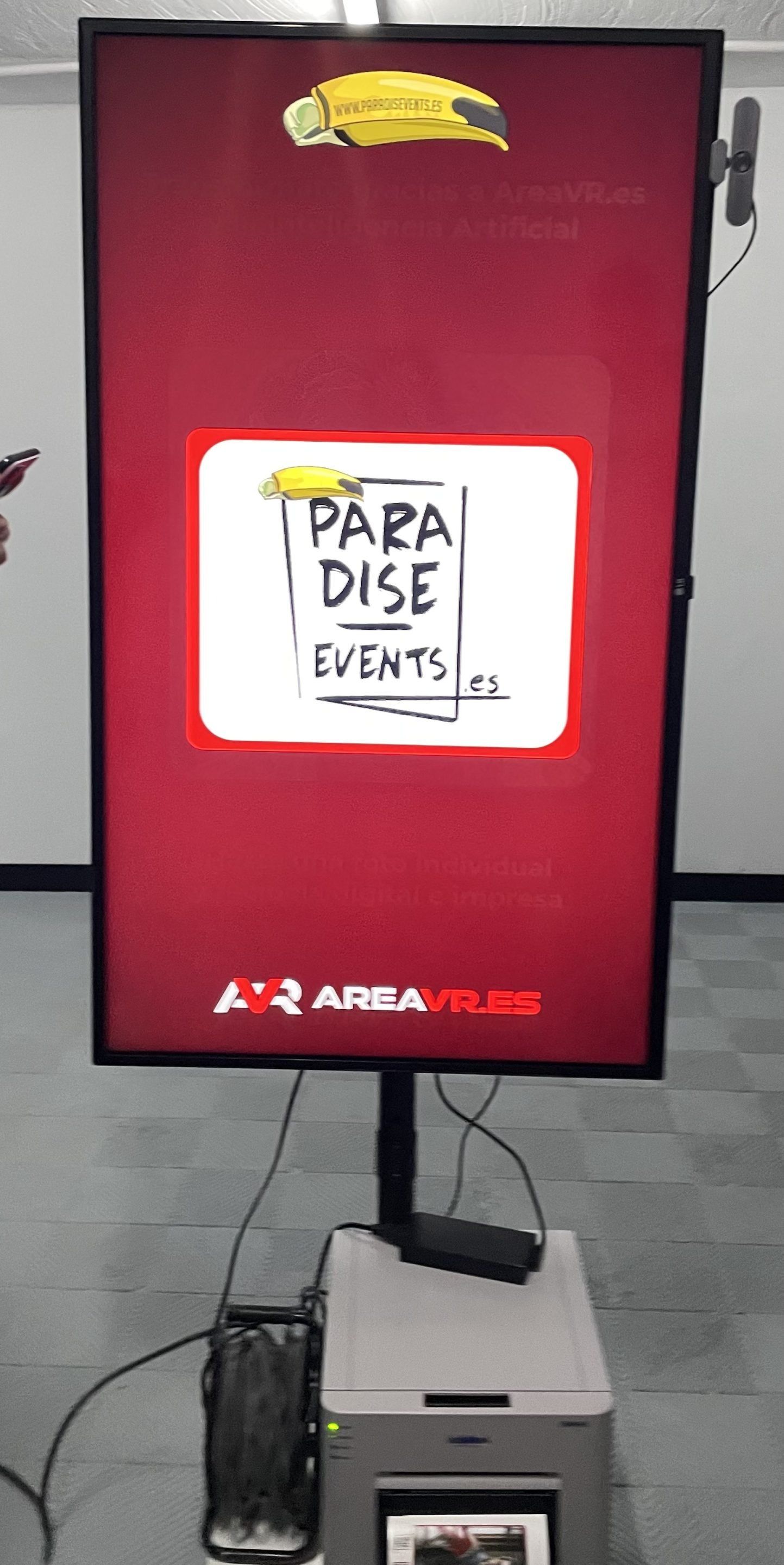 Fotomaton IA Eventos Paradise Events