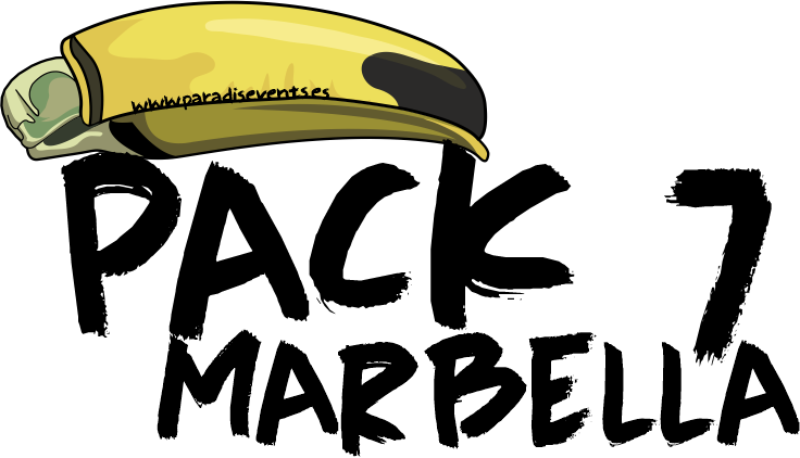 Sticker Pack 7 Marbella Despedida de Soltera y Soltero Paradise Events