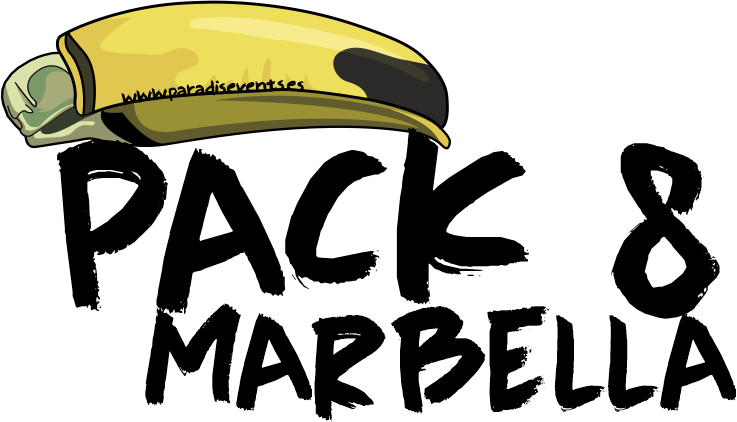 Sticker Pack 8 Marbella Despedida de Soltera y Soltero Paradise Events