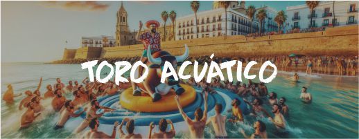 Toro Acuático Cádiz Despedida Soltero Soltera Paradise Events