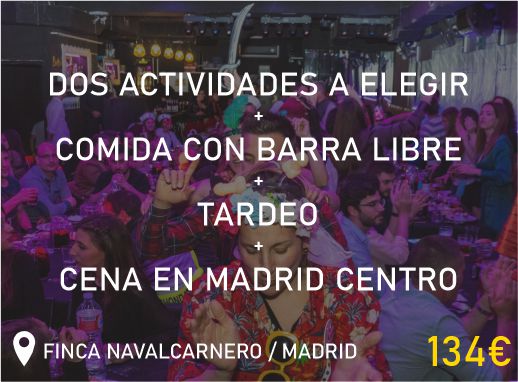 Pack 7 Finca Navcalcarnero Madrid Despedida Soltero Soltera Paradise Despedidas